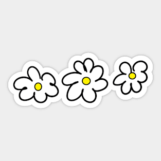 Cute Flowers Tumblr Sticker